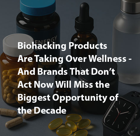 Biohacking Products Are Taking Over Wellness — And Brands That Don’t Act Now Will Miss the Biggest Opportunity of the Decade